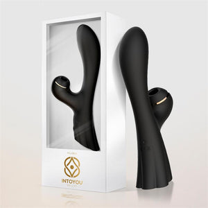 Vibrador Vaginal e Ponto G com estimulador de clitóris por ondas de pressão - FELIONA