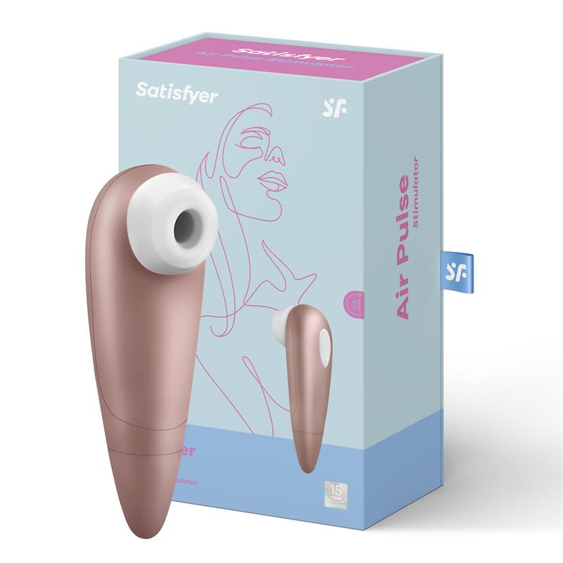 Estimulador de clitóris por ondas de pressão - Number One - Satisfyer