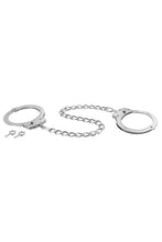 Carregar imagem no visualizador da galeria, Algemas para tornozelos metálicas - Adjustable metal ankle cuffs - Fetish Tentation
