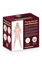 Carregar imagem no visualizador da galeria, Boneca insuflável com zonas íntimas realistas - 145cm - Pretty Blonde - Candy dolls
