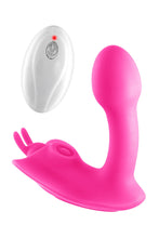 Carregar imagem no visualizador da galeria, 3 em 1 - Vibrador vaginal e clitóris com pulsação - Butterfly - Yoba
