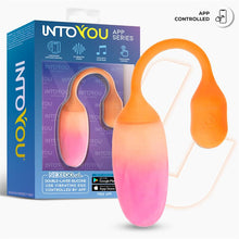 Carregar imagem no visualizador da galeria, Ovo vaginal vibratório com APP - Nexegg - Laranja e roxo - IntoYou
