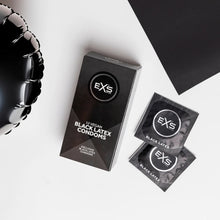 Carregar imagem no visualizador da galeria, 12 Preservativos pretos - Exs
