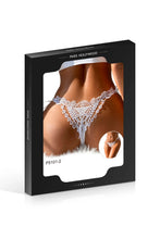 Carregar imagem no visualizador da galeria, Tanga em renda branca - Paris Hollywood
