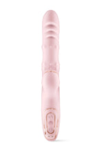 Carregar imagem no visualizador da galeria, Vibrador vaginal com estimulador de clitóris, aquecimento, rotação e sobe e desce - Classy - Yoba
