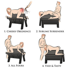 Carregar imagem no visualizador da galeria, Banco de submissão BDSM - Bareback submission horse
