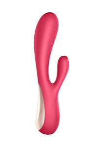 Vibrador Vaginal e Ponto G com Estimulador de Clitóris - Rosa - Mono Flex - Satisfyer