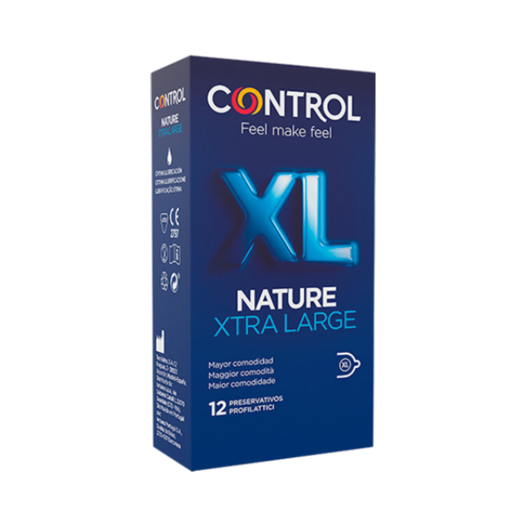 12 Preservativos XL Nature Xtra Large - Control