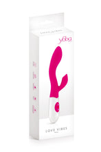 Carregar imagem no visualizador da galeria, Vibrador Vaginal e Ponto G com Estimulador de Clitóris - Rosa - NAYA - Yoba
