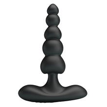 Carregar imagem no visualizador da galeria, Plug anal com vibração - Preto - Corban - Pretty Love
