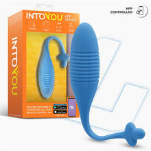Carregar imagem no visualizador da galeria, Ovo vaginal vibratório com movimento sobe e desce e APP - Thrusting remote egg - IntoYou
