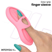 Carregar imagem no visualizador da galeria, Vibrador de dedo com APP e aquecimento - Laia - Intoyou
