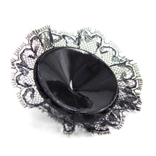 Carregar imagem no visualizador da galeria, Adesivos para mamilos com renda preta - Round lace nipple covers - Latetobed
