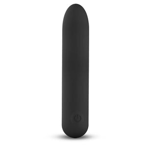 Bala vibratória - Recarregável - 9cm - Preto - Teken - Tardenoche