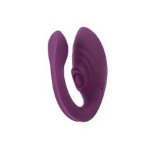 Carregar imagem no visualizador da galeria, Vibrador duplo para casal - com pulsação e comando - Recarregável -  Sync Passion
