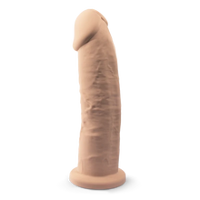 Carregar imagem no visualizador da galeria, Dildo realístico termo-reativo - 24.5 cm - 9’’ - Bege - SilexD
