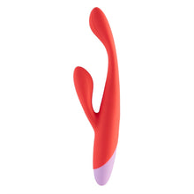Carregar imagem no visualizador da galeria, Vibrador vaginal com estimulador de clitóris - Double beat – Love signal
