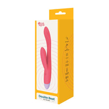 Carregar imagem no visualizador da galeria, Vibrador vaginal com estimulador de clitóris - Double beat – Love signal
