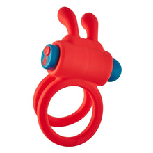 Carregar imagem no visualizador da galeria, Anel duplo para pénis e testículos com vibração - Thrill ring - Love signal
