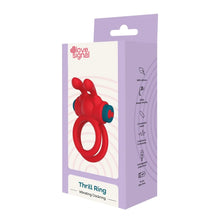 Carregar imagem no visualizador da galeria, Anel duplo para pénis e testículos com vibração - Thrill ring - Love signal
