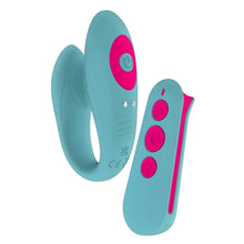 Carregar imagem no visualizador da galeria, Vibrador duplo - para casal - com comando - Lover’s vibe - Love Signal

