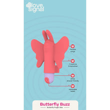 Carregar imagem no visualizador da galeria, Vibrador de dedo com borboleta - Butterfly Buzz - Dream Toys
