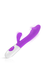 Carregar imagem no visualizador da galeria, Vibrador Vaginal e Ponto G com Estimulador de Clitóris - Roxo - Elya - Yoba
