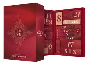 Calendário de Advento 2025 com 24 brinquedos - Love - Sexy Calendar