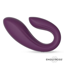 Carregar imagem no visualizador da galeria, Vibrador duplo com comando - para casal - com estimulador vaginal e clitóris - Divel - Engily Ross
