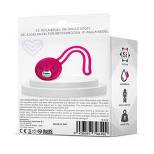 Carregar imagem no visualizador da galeria, Bola vaginal para exercícios pélvicos - Rosa - Fitty 1 - Latetobed
