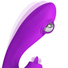 Carregar imagem no visualizador da galeria, Vibrador com 3em1 - Estimulador clitoriano língua e bola pulsante no Ponto G - Nº TWENTYONE - Action
