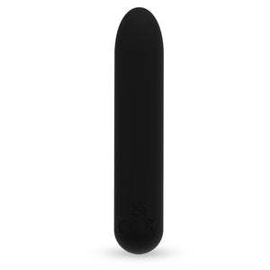 Bala vibratória - Recarregável - 9cm - Preto - Teken - Tardenoche