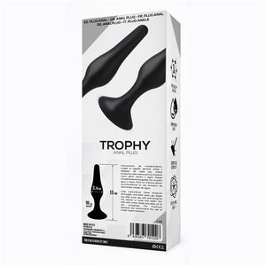 Plug anal com ventosa - 15 cm - Trophy - Tardenoche