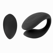 Carregar imagem no visualizador da galeria, Vibrador duplo - para casal - com estimulador vaginal e clitóris - COUPLY - Tardenoche
