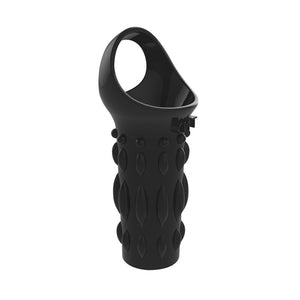 Manga para pénis com anel para testículos - Preto - Renegade Power Cage - GK Power - Chisa