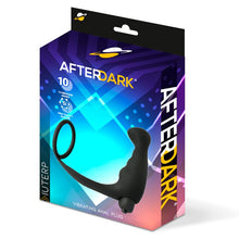 Carregar imagem no visualizador da galeria, Estimulador de próstata com vibração e anel para pénis - Iuterp - AfterDark
