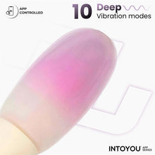Carregar imagem no visualizador da galeria, Ovo vaginal vibratório com APP - Nexegg - Branco e rosa - IntoYou

