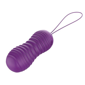 Ovo vibratório vaginal com comando + Movimento de sobe e desce - Roxo - Orio
