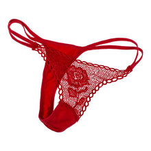 Carregar imagem no visualizador da galeria, Rosa com tanga feminina vermelha 
