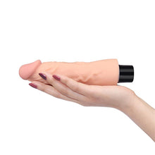 Carregar imagem no visualizador da galeria, Vibrador realístico - 17.5cm - Bege - Real Softee - LoveToy
