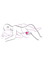 Carregar imagem no visualizador da galeria, Vibrador duplo - para casal - com estimulador vaginal e clitóris - My first - Lovers
