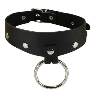 Coleira com argola - Halsfessel Collar - Zado