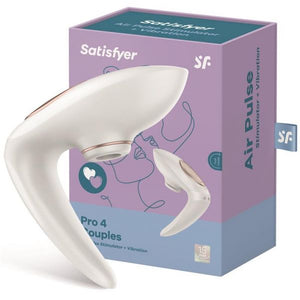 Estimulador de Clitóris e Vibrador para Casal - Pro 4 Couples - Satisfyer