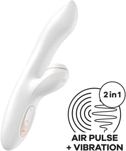 Vibrador vaginal e ponto G com ondas de pressão no Clitóris - Pro+ G-Spot - Satisfyer