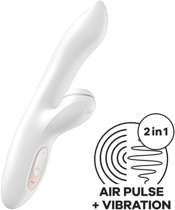 Vibrador vaginal e ponto G com ondas de pressão no Clitóris - Pro+ G-Spot - Satisfyer