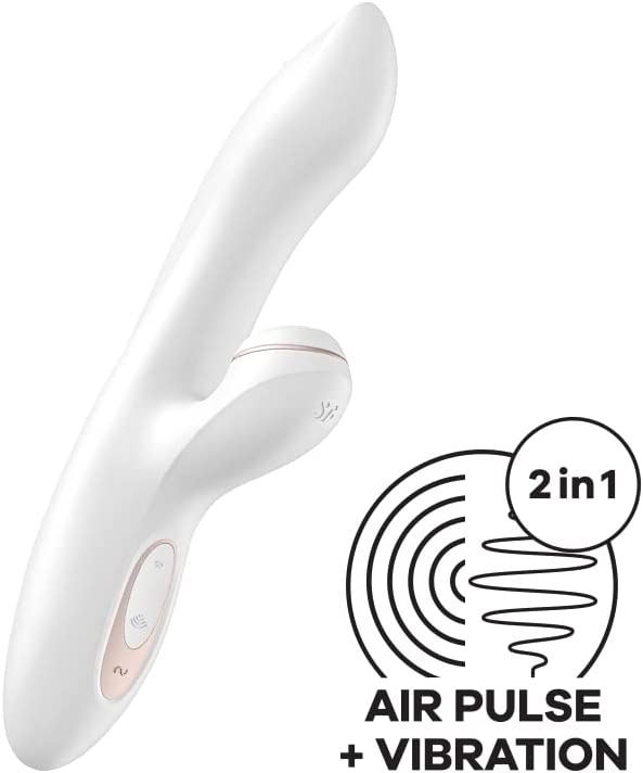 Vibrador vaginal e ponto G com ondas de pressão no Clitóris - Pro+ G-Spot - Satisfyer