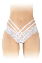 Carregar imagem no visualizador da galeria, Cueca em renda - Branco - Anne - Fashion Secret
