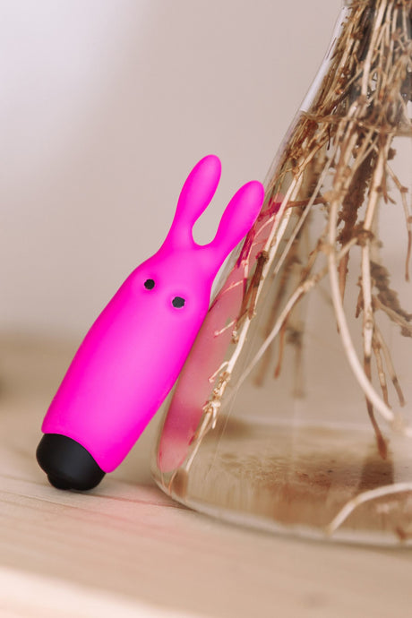 Mini Vibrador - Coelho rosa