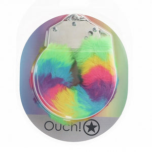 Algemas de metal com pêlo multicolor  - Ouch! - 19.99