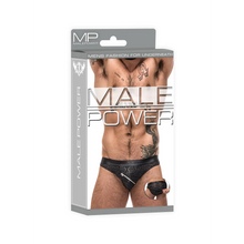 Carregar imagem no visualizador da galeria, Cueca preta com fechos - Zip it -  Male Power
